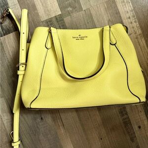 Kate Spade yellow purse.